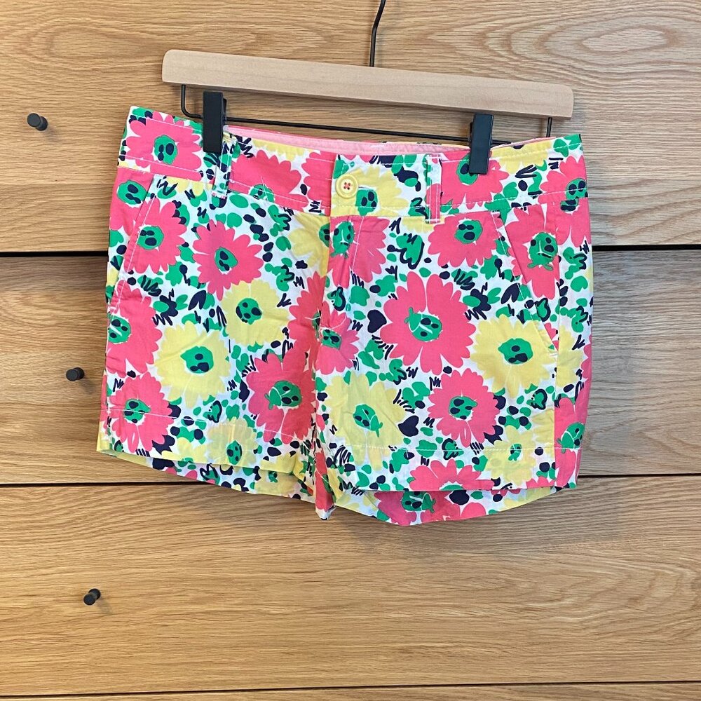 Lily Pulitzer Floral Shorts size 2